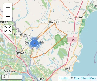 Area schools map